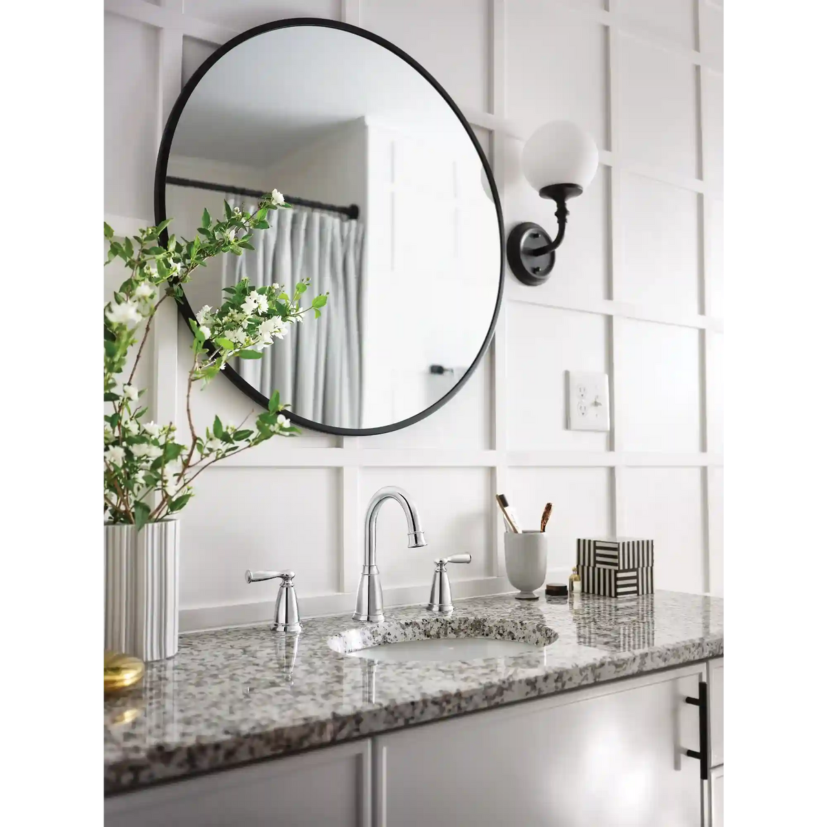 Banbury Two-Handle High Arc Bathroom Faucet