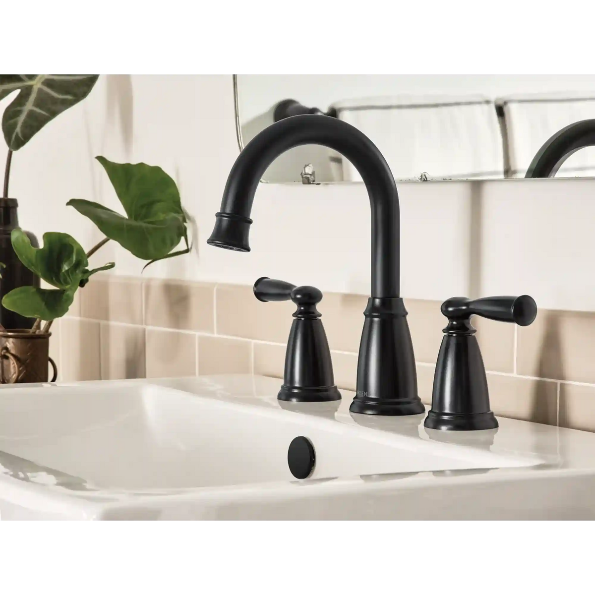 Banbury Two-Handle High Arc Bathroom Faucet