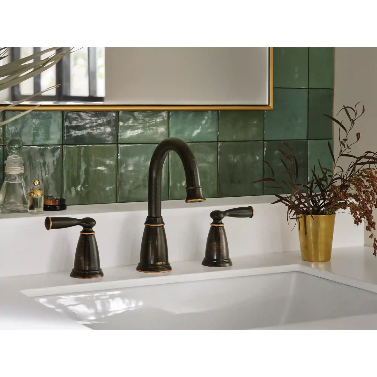 Banbury Two-Handle High Arc Bathroom Faucet