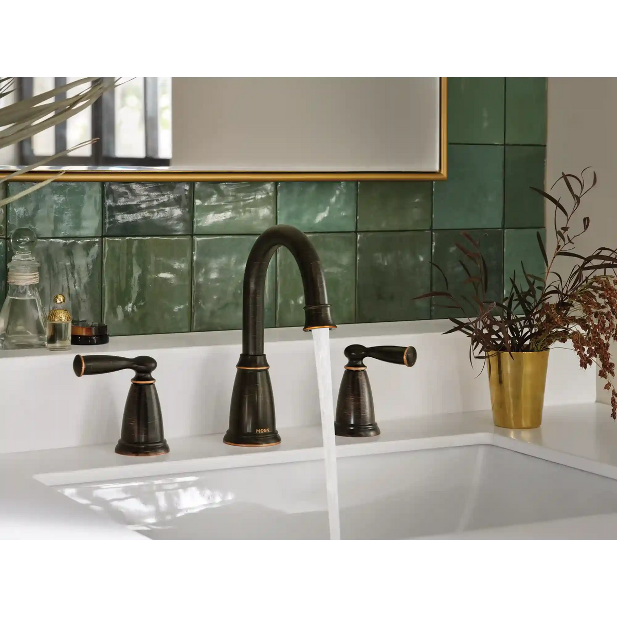 Banbury Two-Handle High Arc Bathroom Faucet