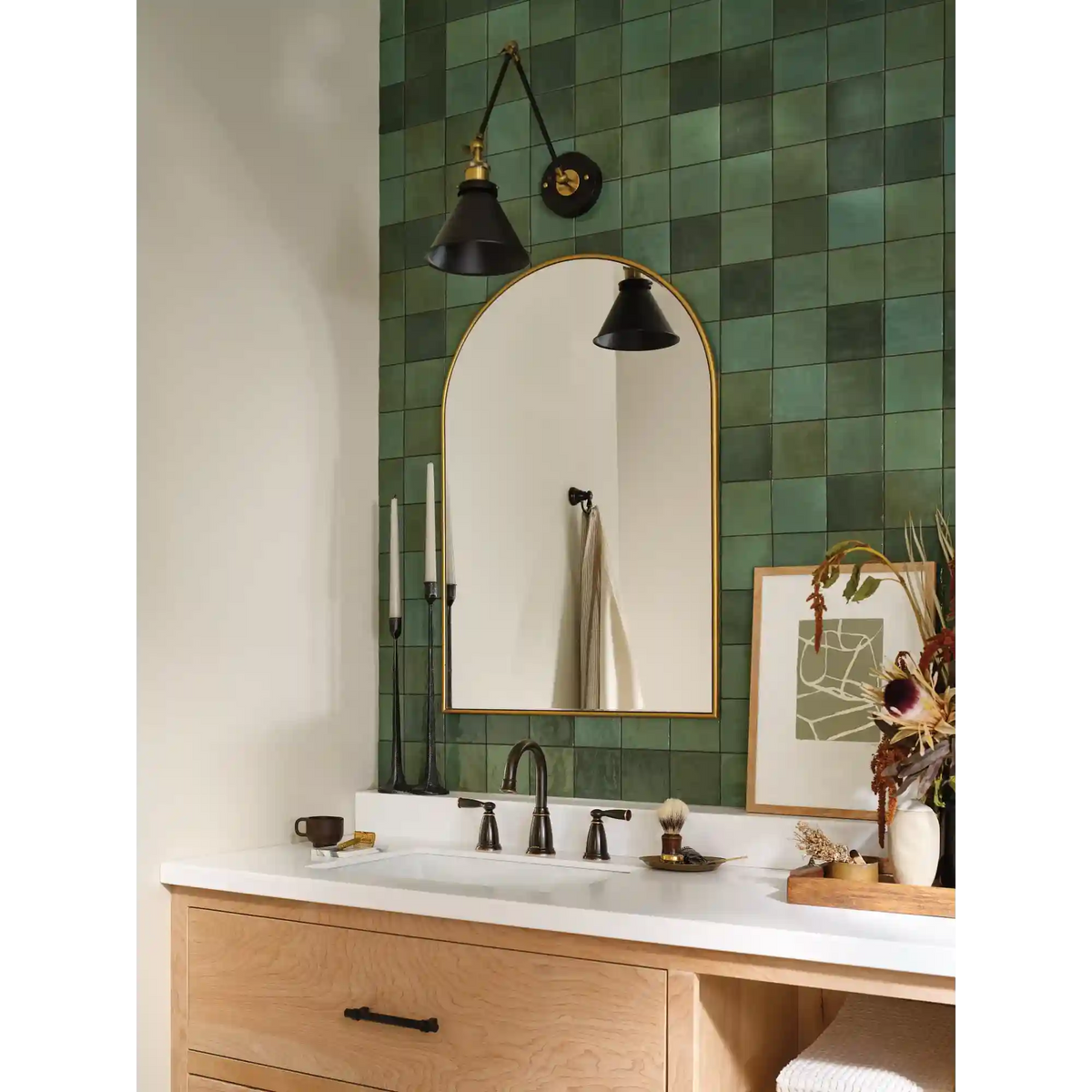 Banbury Two-Handle High Arc Bathroom Faucet