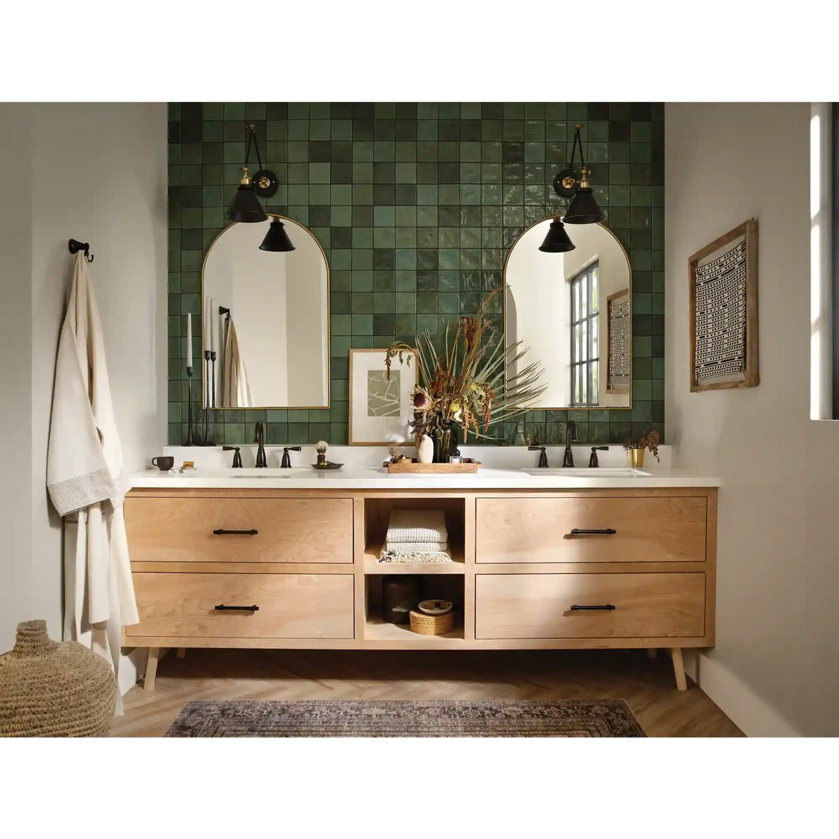 Banbury Two-Handle High Arc Bathroom Faucet