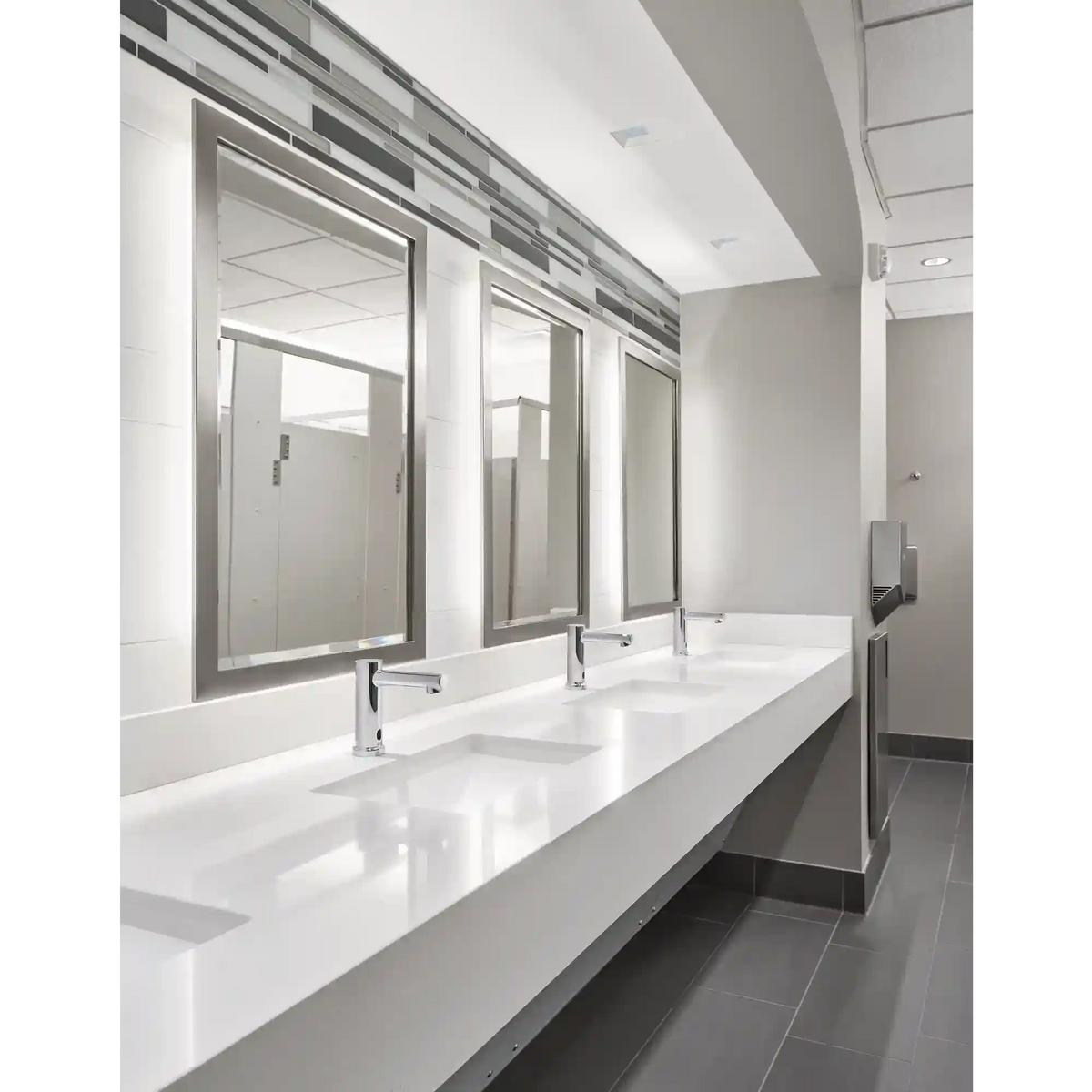 M-Power Includes Vandal Resistant Soap/Lotion Dispensers