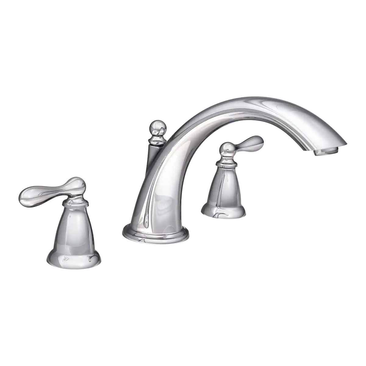 Caldwell Two-Handle High Arc Roman Tub Faucet