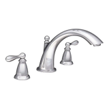 Caldwell Two-Handle High Arc Roman Tub Faucet