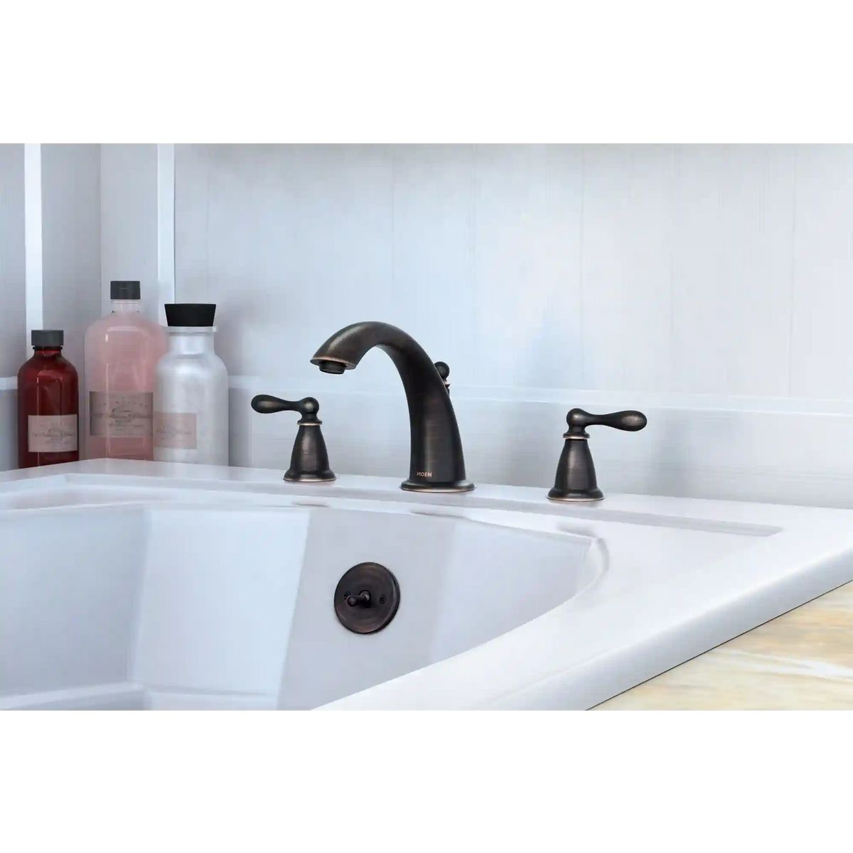 Caldwell Two-Handle High Arc Roman Tub Faucet