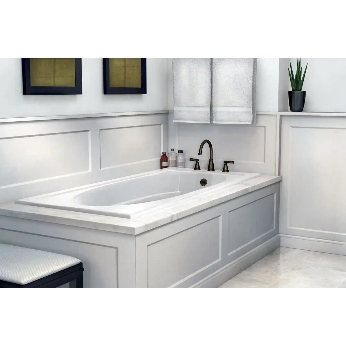 Banbury Two-Handle High Arc Roman Tub Faucet
