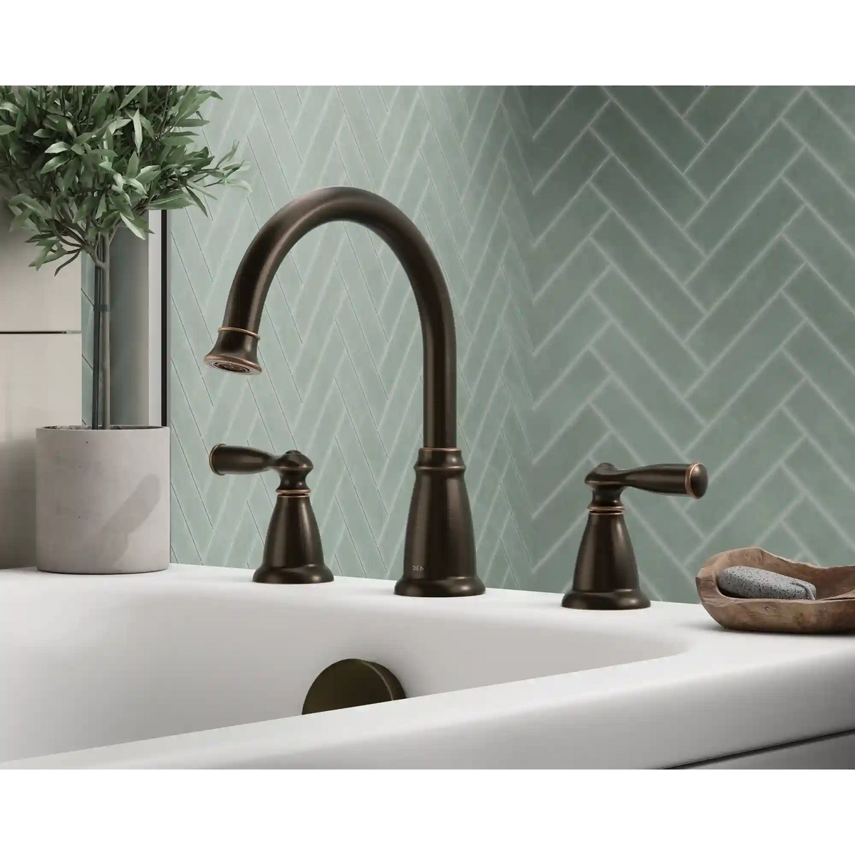 Banbury Two-Handle High Arc Roman Tub Faucet
