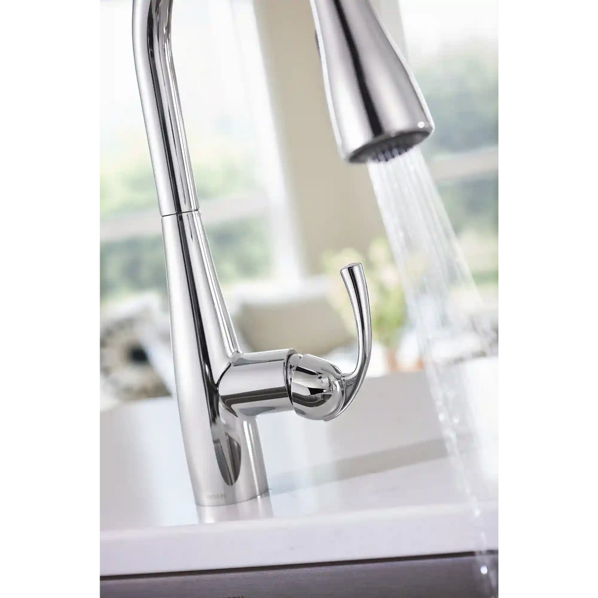 Essie One-Handle High Arc Pulldown Kitchen Faucet