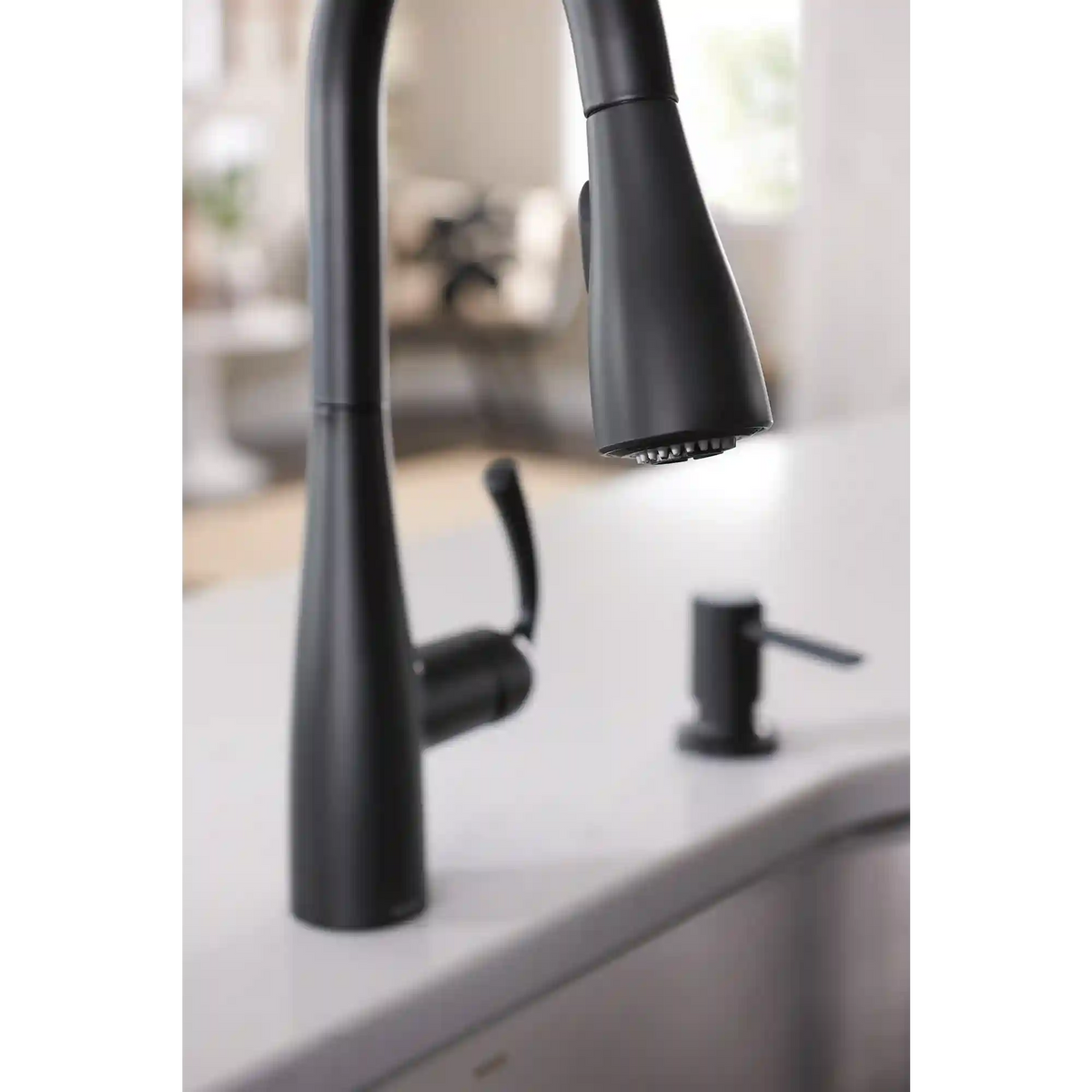 Essie One-Handle High Arc Pulldown Kitchen Faucet