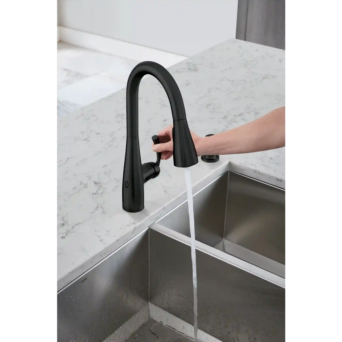 Essie MotionSense One-Handle High Arc Single Sensor Pulldown Kitchen Faucet