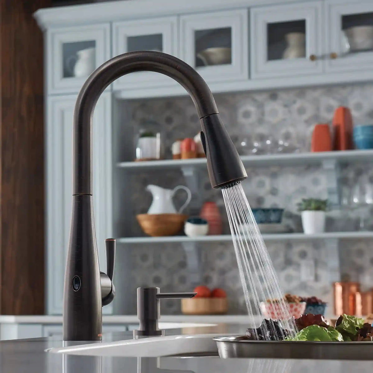 Essie MotionSense One-Handle High Arc Single Sensor Pulldown Kitchen Faucet