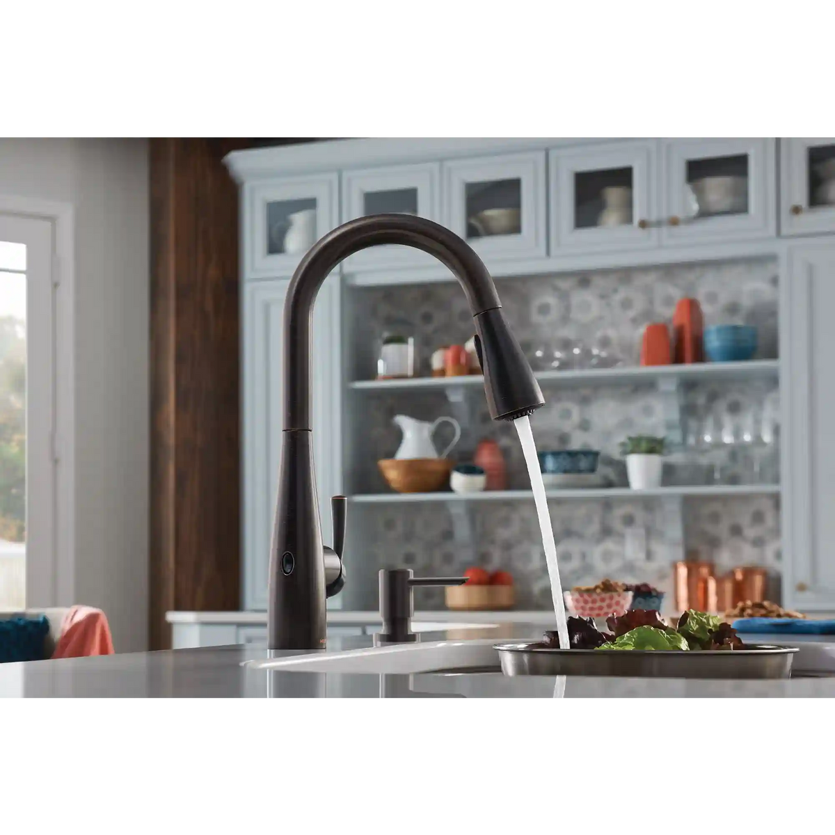 Essie MotionSense One-Handle High Arc Single Sensor Pulldown Kitchen Faucet