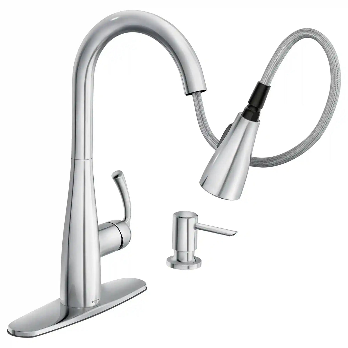 Essie One-Handle High Arc Pulldown Kitchen Faucet