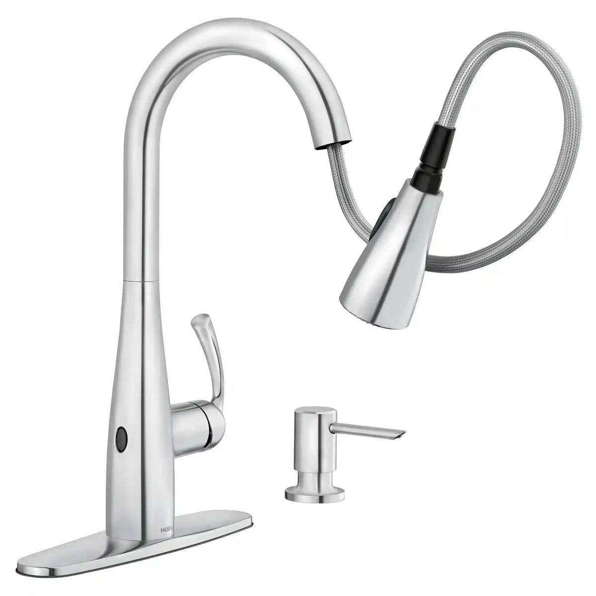Essie MotionSense One-Handle High Arc Single Sensor Pulldown Kitchen Faucet
