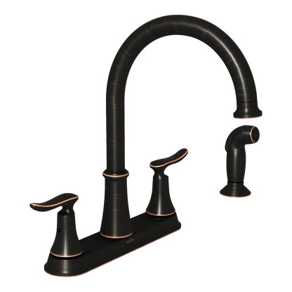 Solidad Two-Handle High Arc Kitchen Faucet