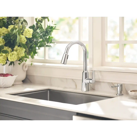 Edwyn One-Handle High Arc Pulldown Kitchen Faucet