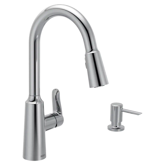 Edwyn One-Handle High Arc Pulldown Kitchen Faucet