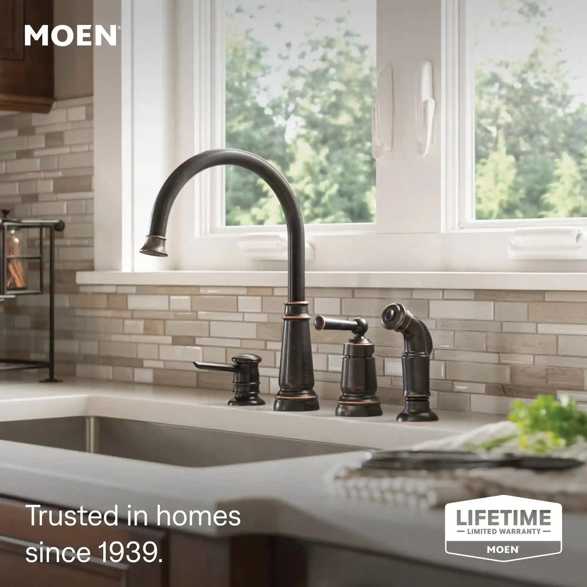 Edison One-Handle High Arc Kitchen Faucet