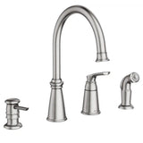 Whitmore One-Handle High Arc Kitchen Faucet