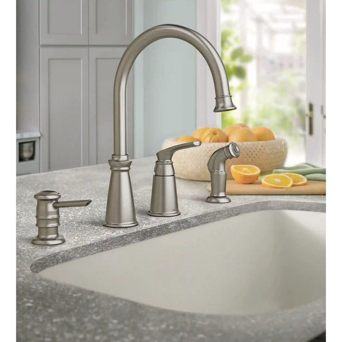 Whitmore One-Handle High Arc Kitchen Faucet