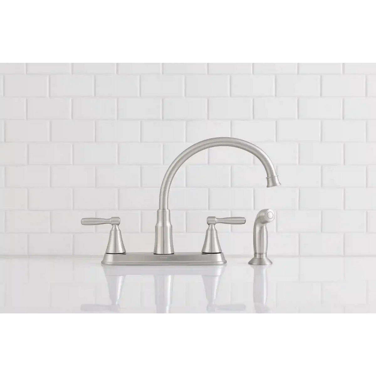 Hutchinson Two-Handle High Arc Kitchen Faucet