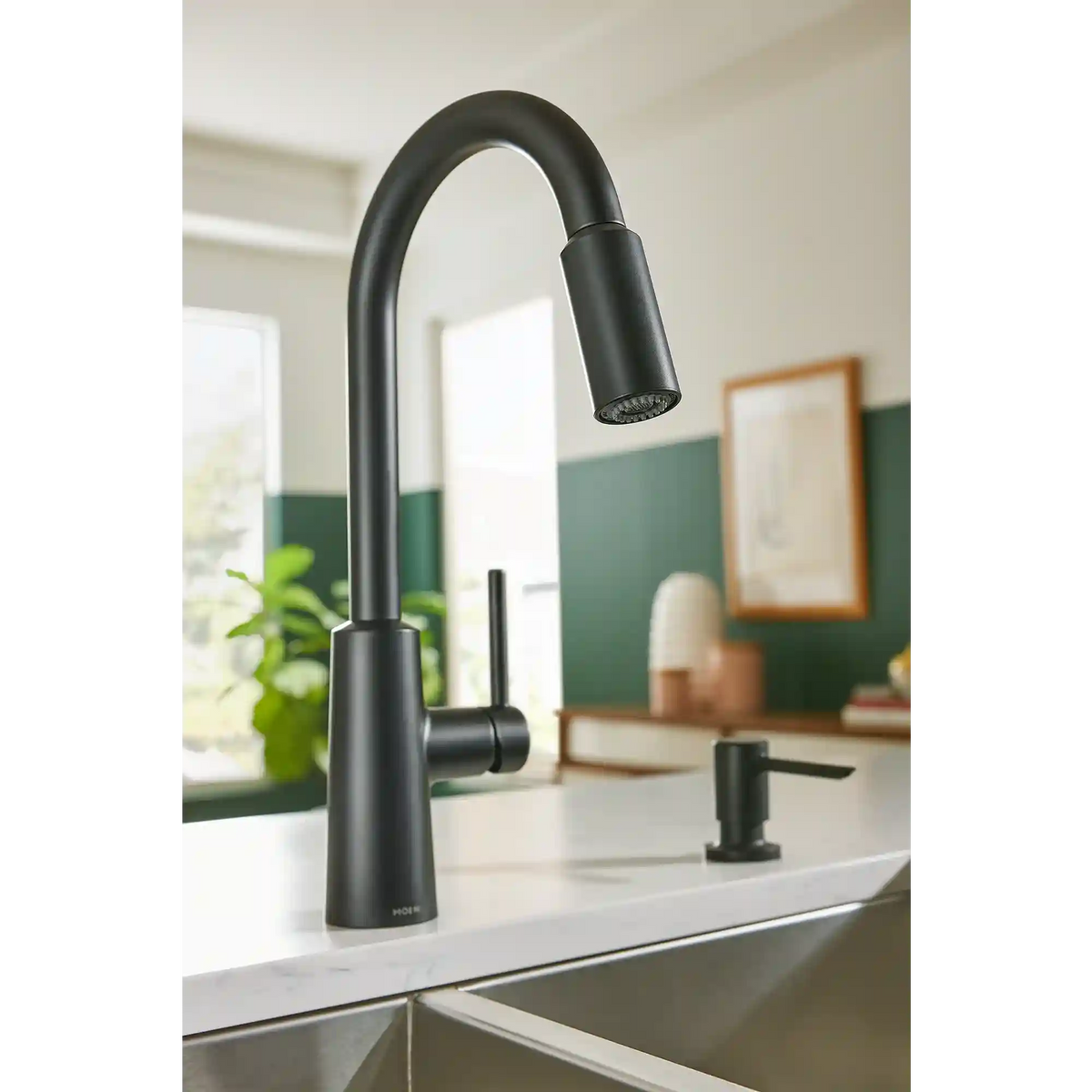 Nori One-Handle High Arc Pulldown Kitchen Faucet