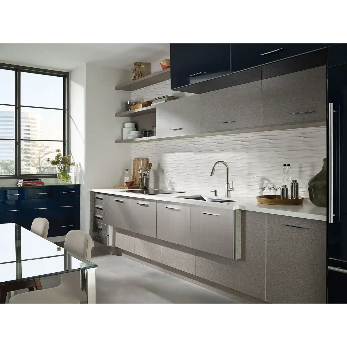 Nori One-Handle High Arc Pulldown Kitchen Faucet