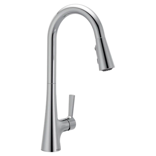 Mikah One-Handle High Arc Pulldown Kitchen Faucet