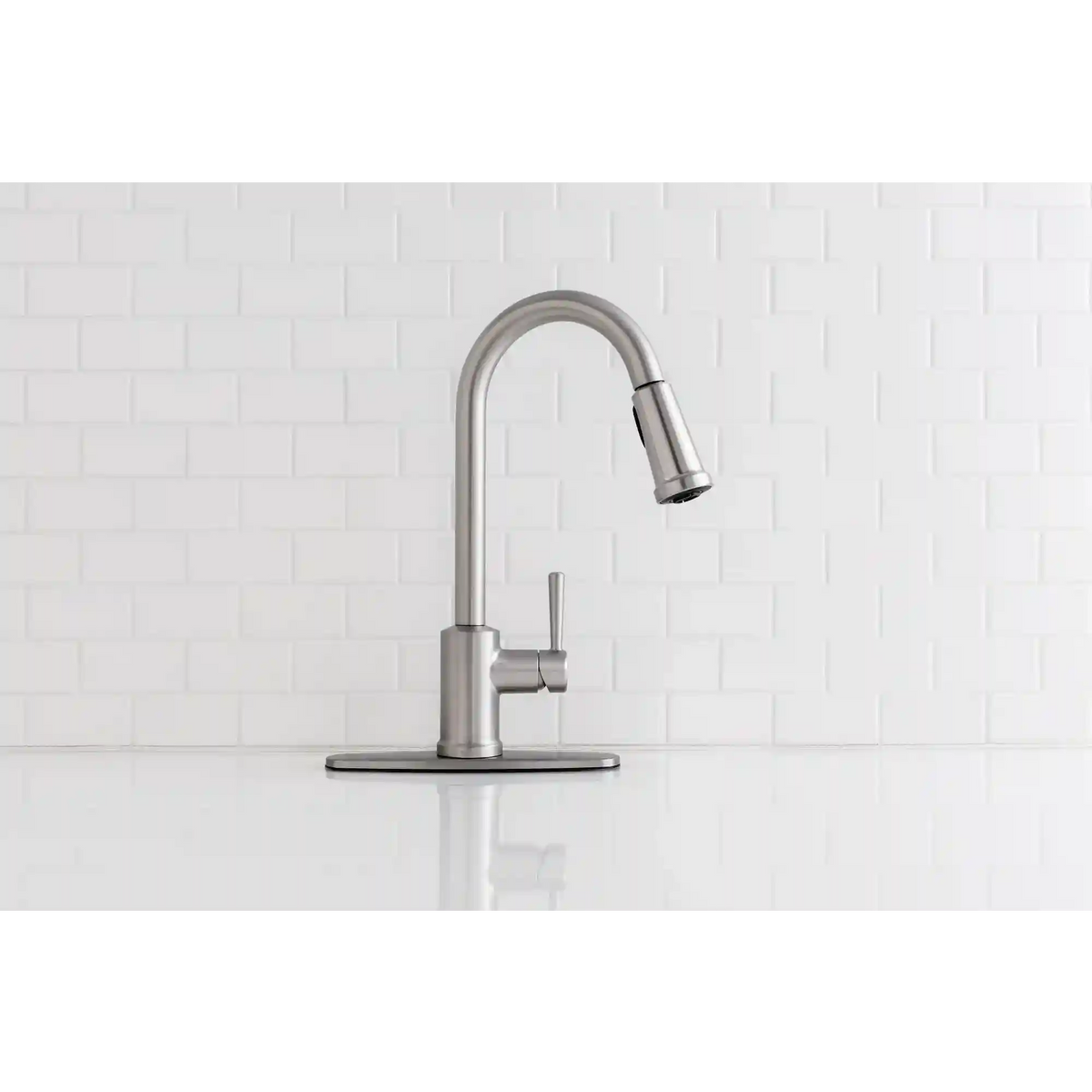 Indi One-Handle High Arc Pulldown Kitchen Faucet
