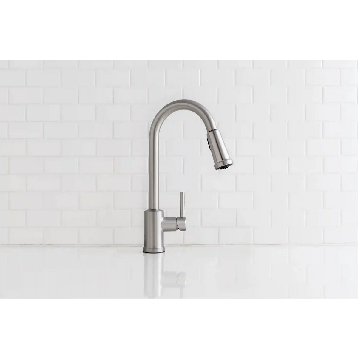 Indi One-Handle High Arc Pulldown Kitchen Faucet