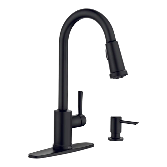 Indi One-Handle High Arc Pulldown Kitchen Faucet