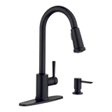 Indi One-Handle High Arc Pulldown Kitchen Faucet