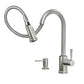 Indi One-Handle High Arc Pulldown Kitchen Faucet