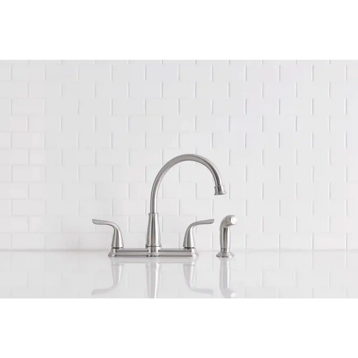 Brecklyn Two-Handle Low Arc Kitchen Faucet