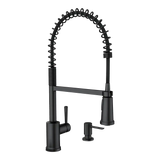 Indi Pre-Rinse Spring Kitchen Faucet