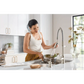 Indi Pre-Rinse Spring Kitchen Faucet