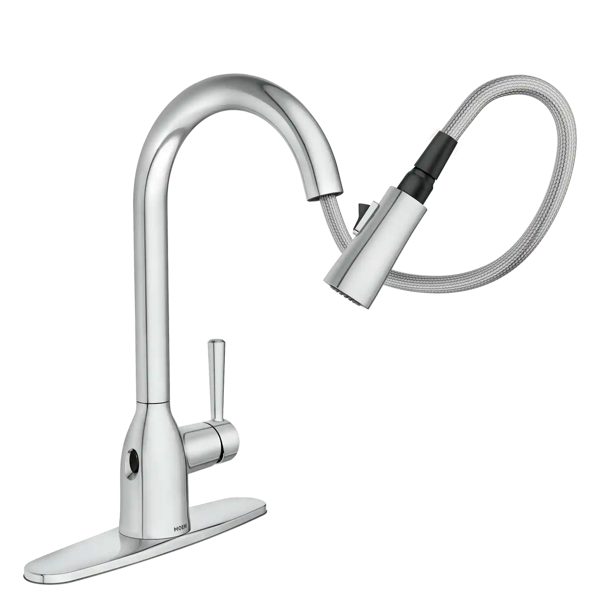 Adler MotionSense Wave Single Sensor One-Handle High Arc Pulldown Kitchen Faucet