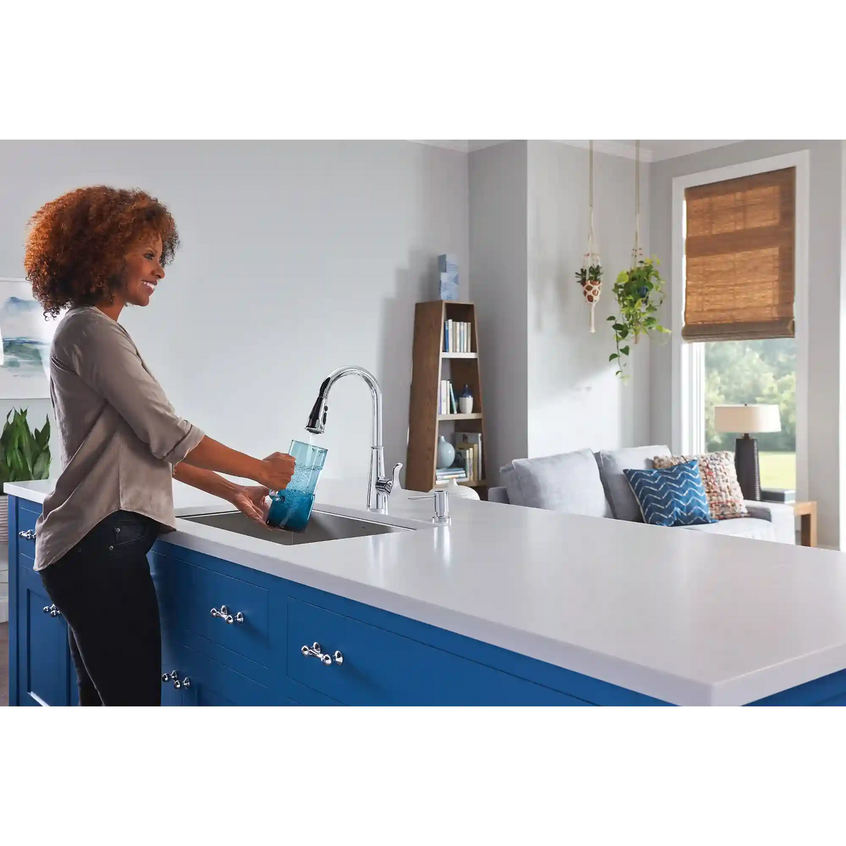 Hadley One-Handle Pulldown Kitchen Faucet
