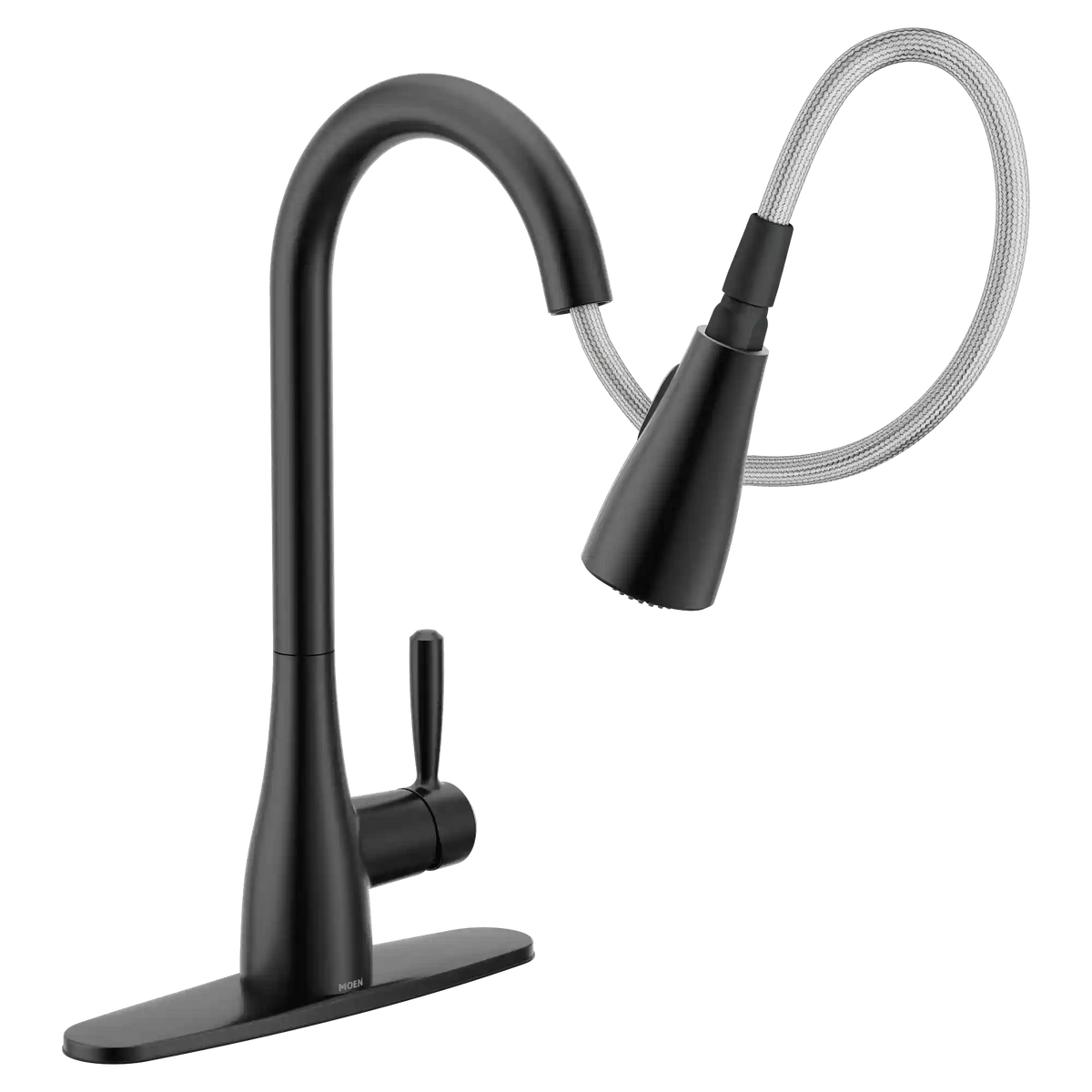 Doherty One-Handle High Arc Pulldown Kitchen Faucet