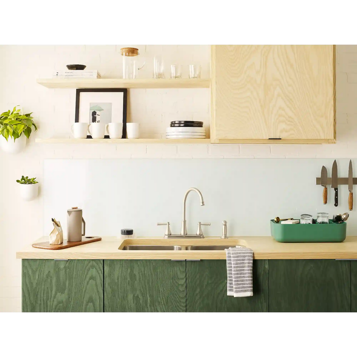 Stevie Two-Handle High Arc Kitchen Faucet