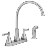 Stevie Two-Handle High Arc Kitchen Faucet