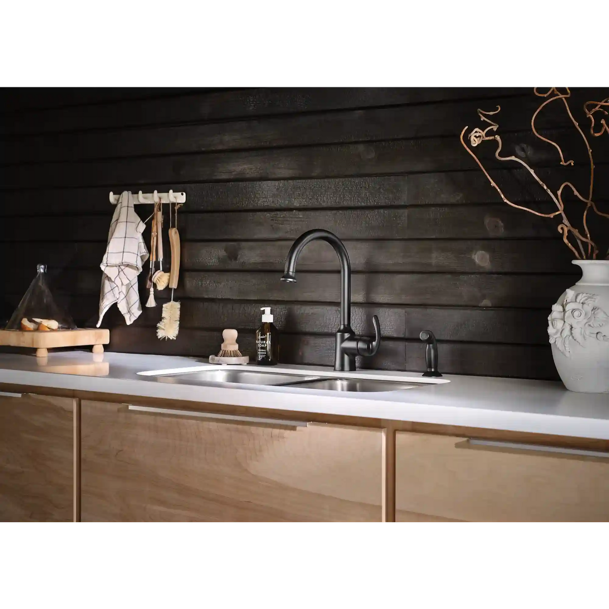 Bayhill One-Handle High Arc Kitchen Faucet