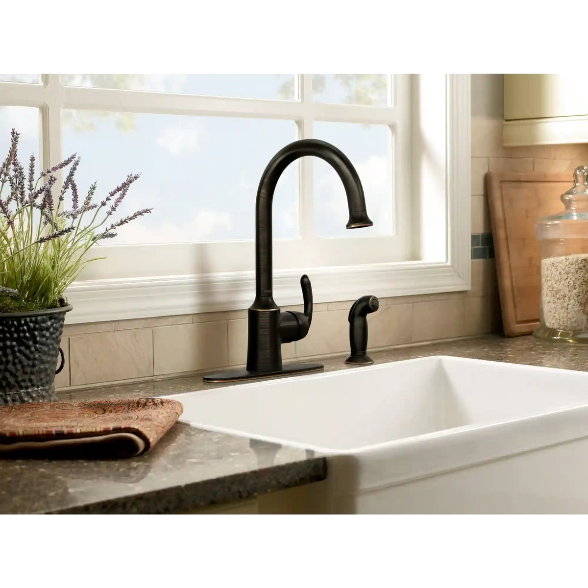 Bayhill One-Handle High Arc Kitchen Faucet
