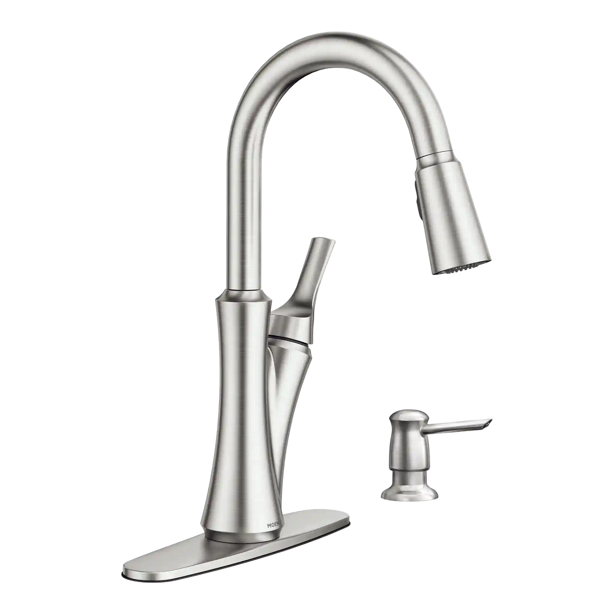 Benson One-Handle High Arc Pulldown Kitchen Faucet