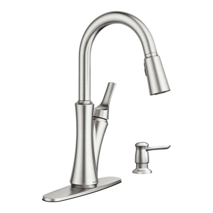 Benson One-Handle High Arc Pulldown Kitchen Faucet