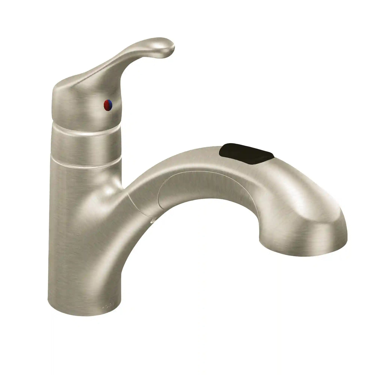 Renzo One-Handle Low Arc Pullout Kitchen Faucet
