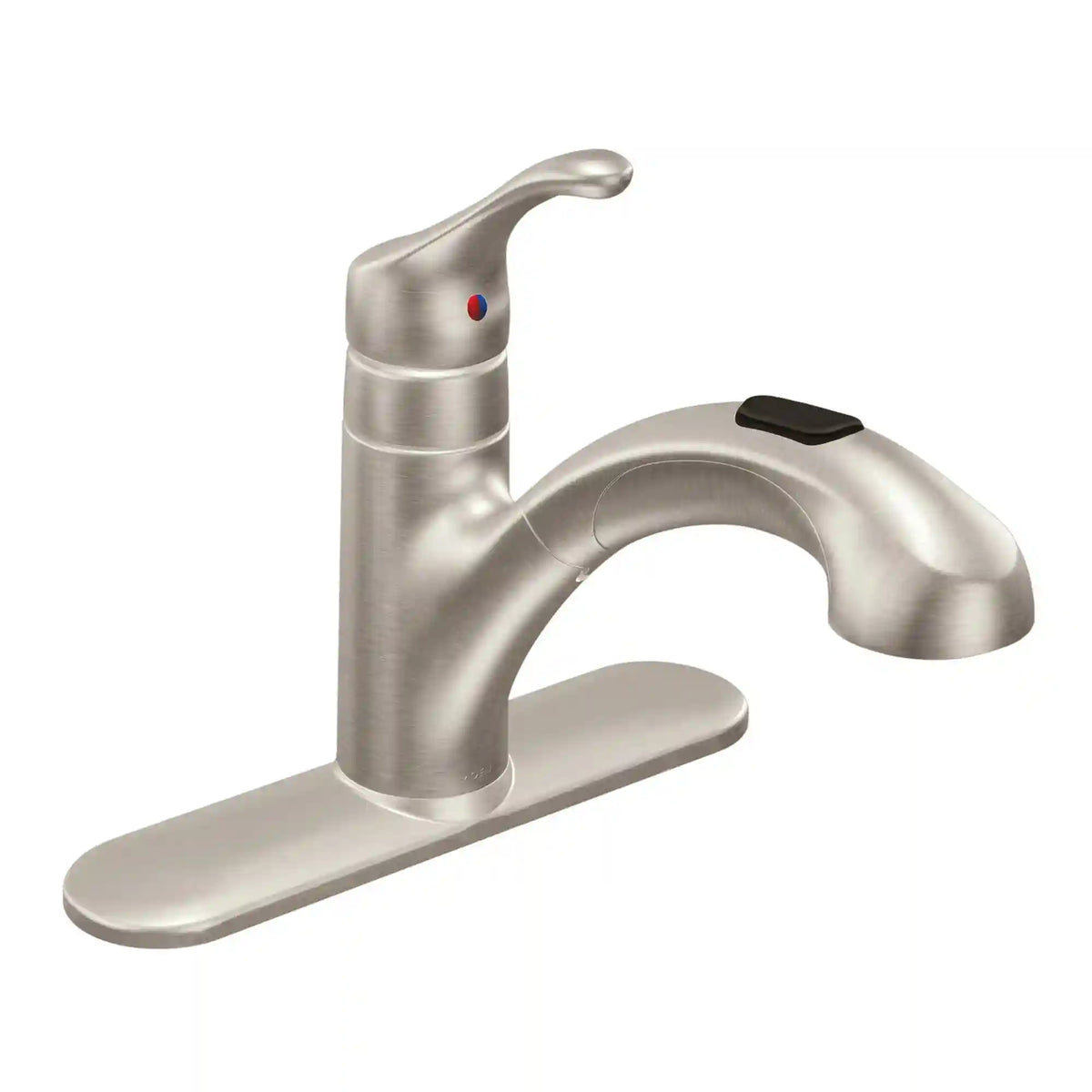 Renzo One-Handle Low Arc Pullout Kitchen Faucet