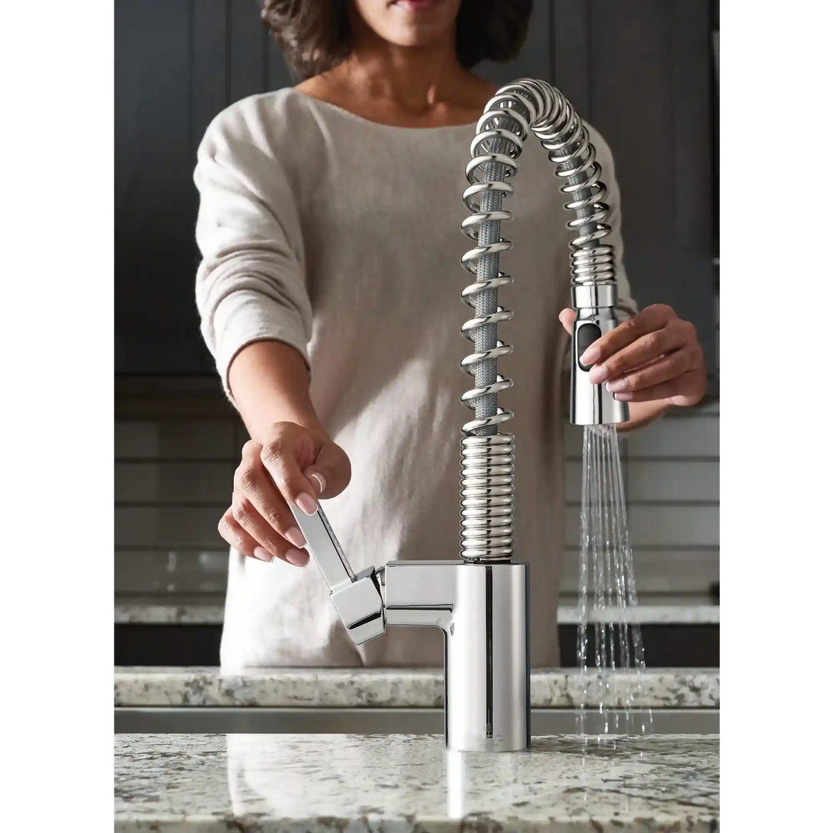 Moen One-Handle High Arc Pulldown Kitchen Faucet