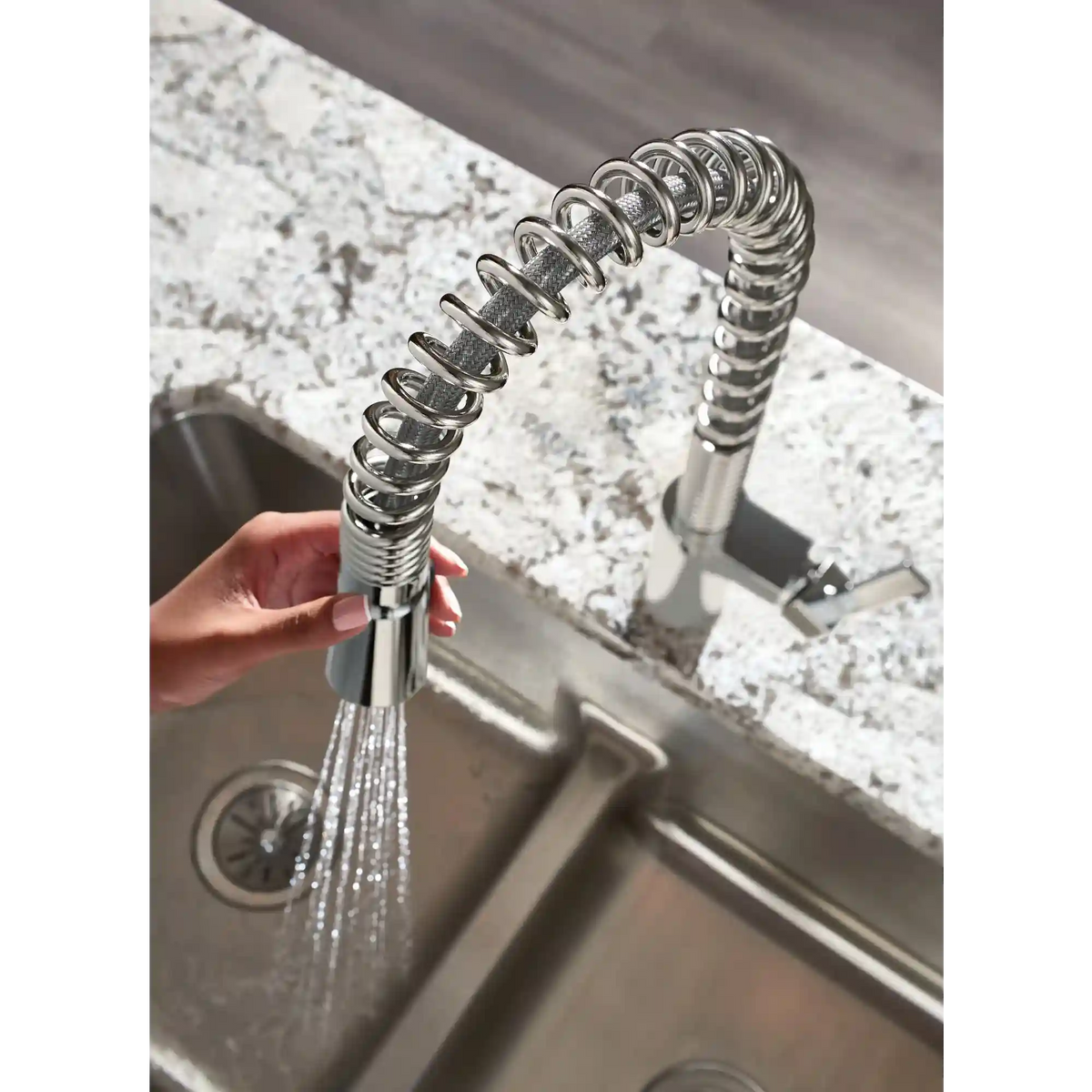 Moen One-Handle High Arc Pulldown Kitchen Faucet